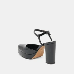 CLAUD HEELS MIDNIGHT PATENT LEATHER^Dolce Vita Hot