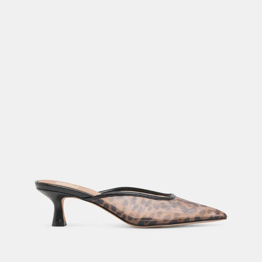 CLEO HEELS DK LEOPARD MESH^Dolce Vita Clearance