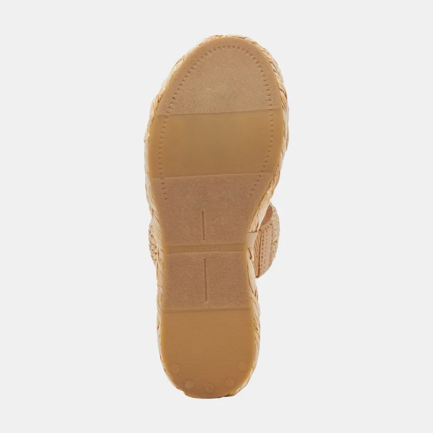 CORLA SANDALS LT NATURAL RAFFIA^Dolce Vita Outlet