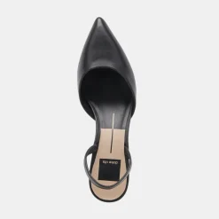 CORSA HEELS BLACK LEATHER^Dolce Vita Discount
