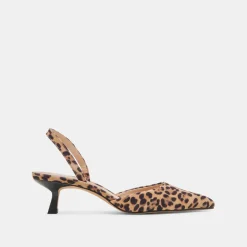 CORSA HEELS DK LEOPARD SUEDE^Dolce Vita Best