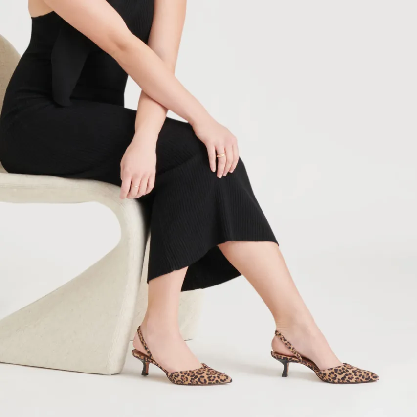 CORSA HEELS DK LEOPARD SUEDE^Dolce Vita Best