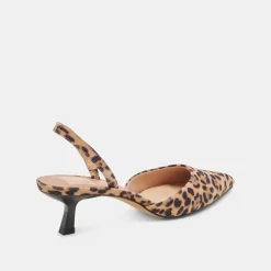 CORSA HEELS DK LEOPARD SUEDE^Dolce Vita Best