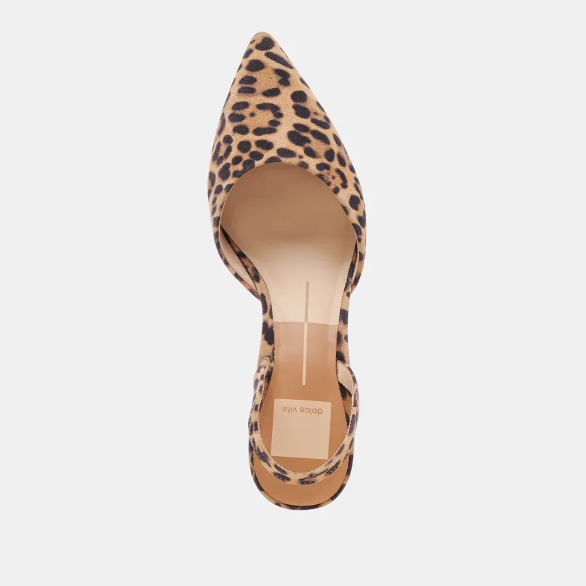 CORSA HEELS DK LEOPARD SUEDE^Dolce Vita Best