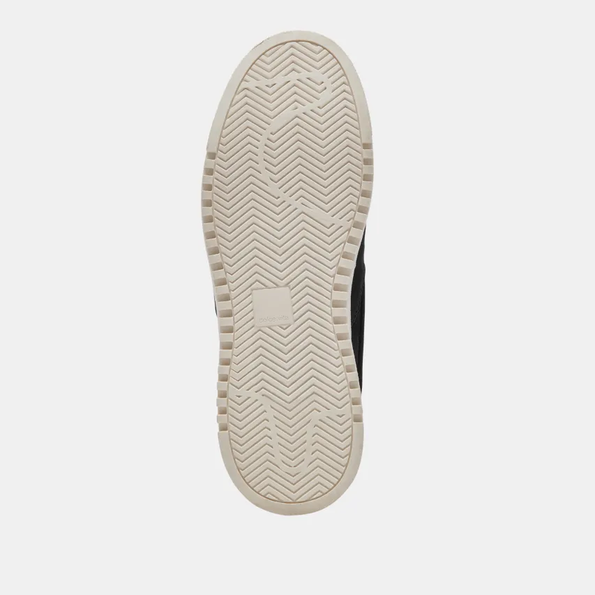 CYRIL SNEAKERS BLACK WHITE LEATHER^Dolce Vita Online