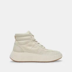 DALEY SNEAKERS OFF WHITE SUEDE^Dolce Vita Hot