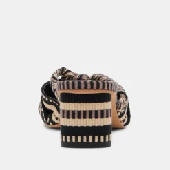 DALLIE HEELS BLACK MULTI WOVEN^Dolce Vita Hot