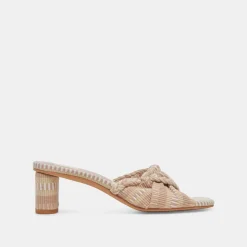 DALLIE HEELS NATURAL MULTI WOVEN^Dolce Vita New