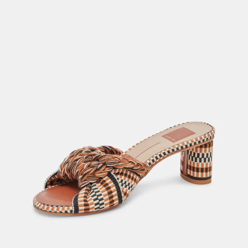 DALLIE HEELS TAN MULTI WOVEN^Dolce Vita Sale