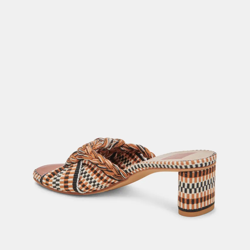 DALLIE HEELS TAN MULTI WOVEN^Dolce Vita Sale