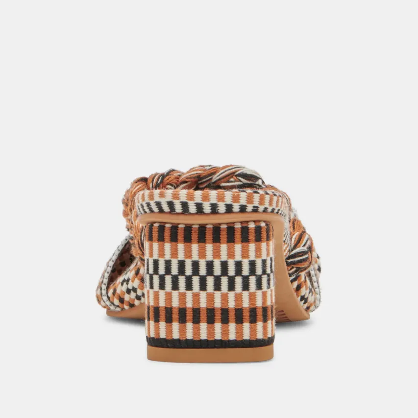 DALLIE HEELS TAN MULTI WOVEN^Dolce Vita Sale
