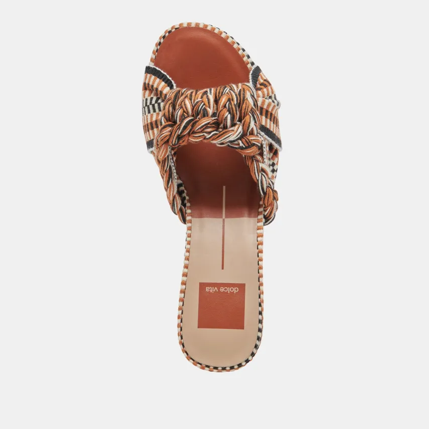 DALLIE HEELS TAN MULTI WOVEN^Dolce Vita Sale