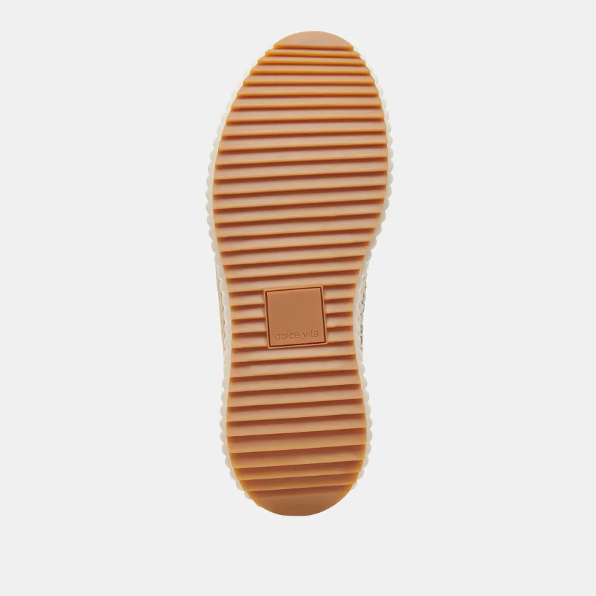 DANDI SNEAKERS BLACK NATURAL RAFFIA^Dolce Vita Online