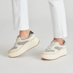 DANDI SNEAKERS BLACK NATURAL RAFFIA^Dolce Vita Online
