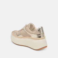 DANDI SNEAKERS LIGHT GOLD WOVEN^Dolce Vita Best