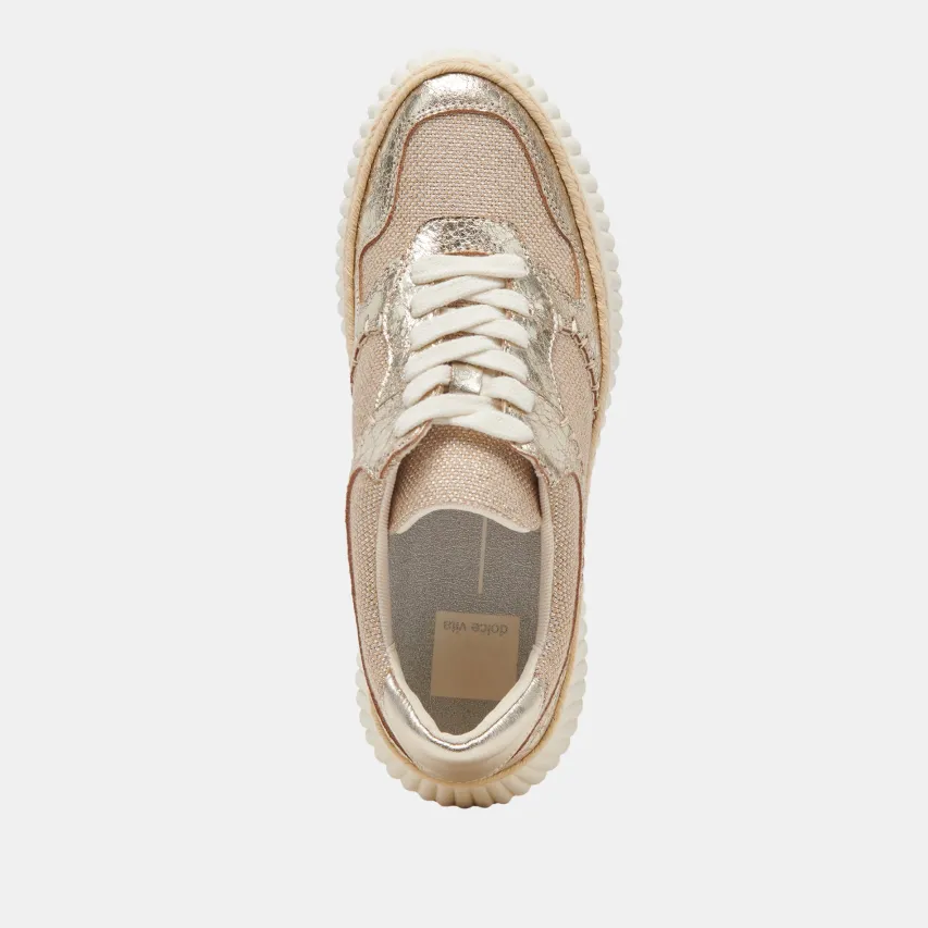 DANDI SNEAKERS LIGHT GOLD WOVEN^Dolce Vita Best