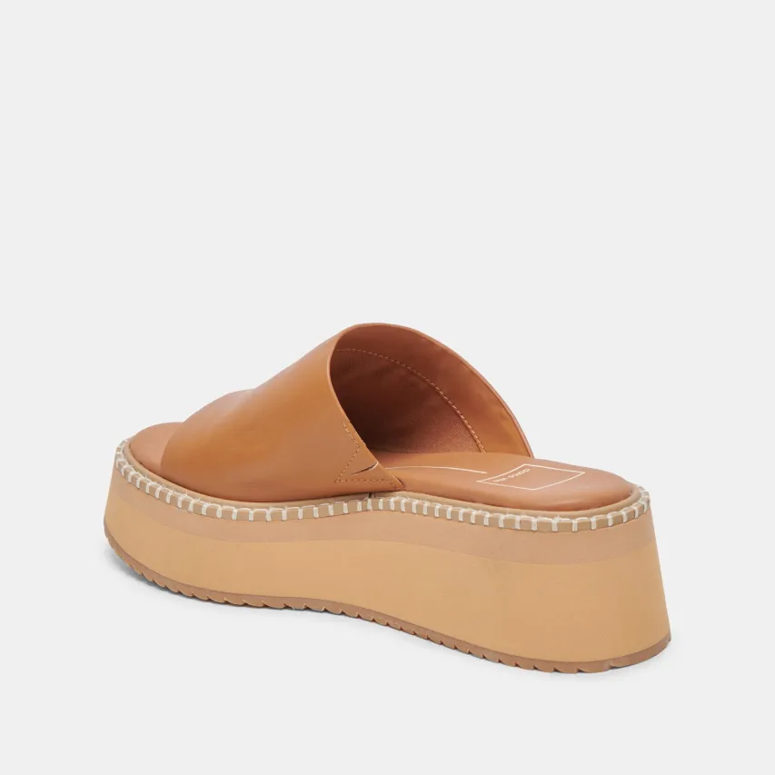 DARCEL SANDALS TAN LEATHER^Dolce Vita Discount