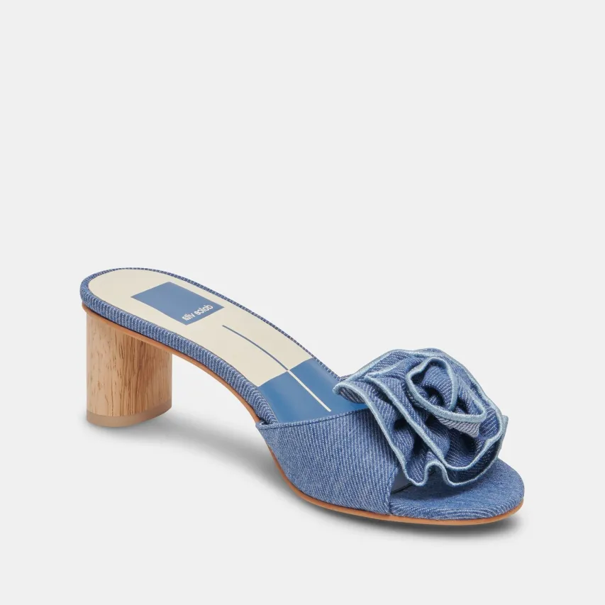DARLY HEELS BLUE DENIM^Dolce Vita Outlet