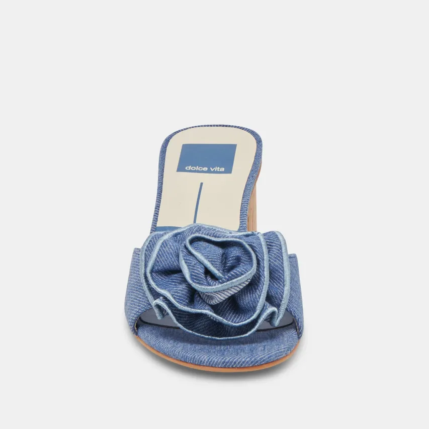 DARLY HEELS BLUE DENIM^Dolce Vita Outlet