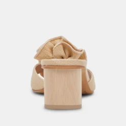 DARLY HEELS NATURAL RAFFIA^Dolce Vita Sale