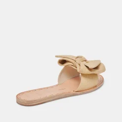 DARSEY SANDALS LT NATURAL RAFFIA^Dolce Vita Hot