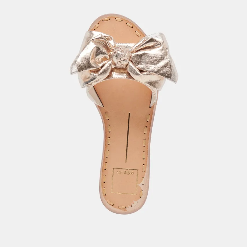 DARSEY SANDALS PLATINUM SATIN^Dolce Vita Hot