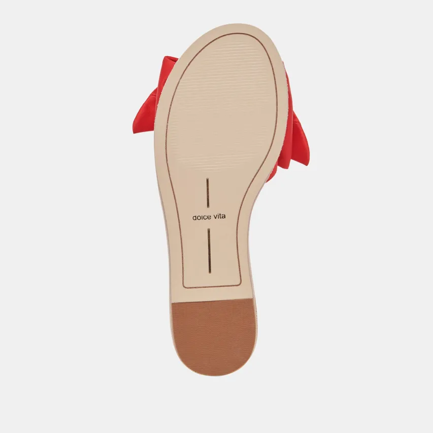 DARSEY SANDALS RED SATIN^Dolce Vita Sale