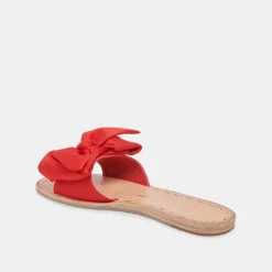 DARSEY SANDALS RED SATIN^Dolce Vita Sale