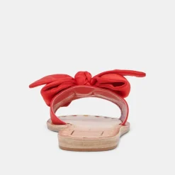 DARSEY SANDALS RED SATIN^Dolce Vita Sale
