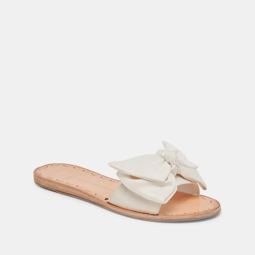 DARSEY SANDALS WHITE SATIN^Dolce Vita Best