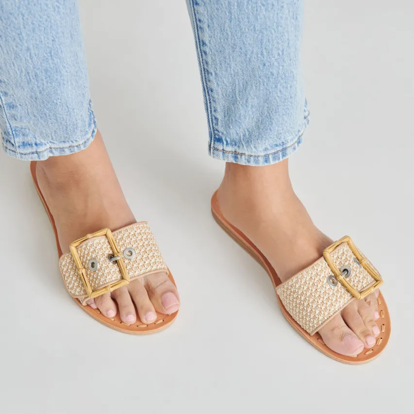 DASA SANDALS WHITE NATURAL RAFFIA^Dolce Vita Sale