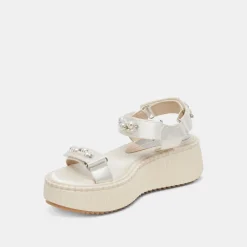 DEBRA PEARL SANDALS VANILLA PEARLS^Dolce Vita Best