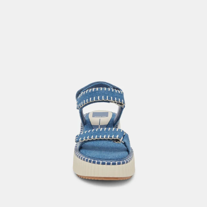 DEBRA SANDALS BLUE DENIM^Dolce Vita New