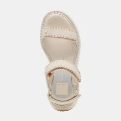 DEBRA SANDALS IVORY SUEDE^Dolce Vita Online