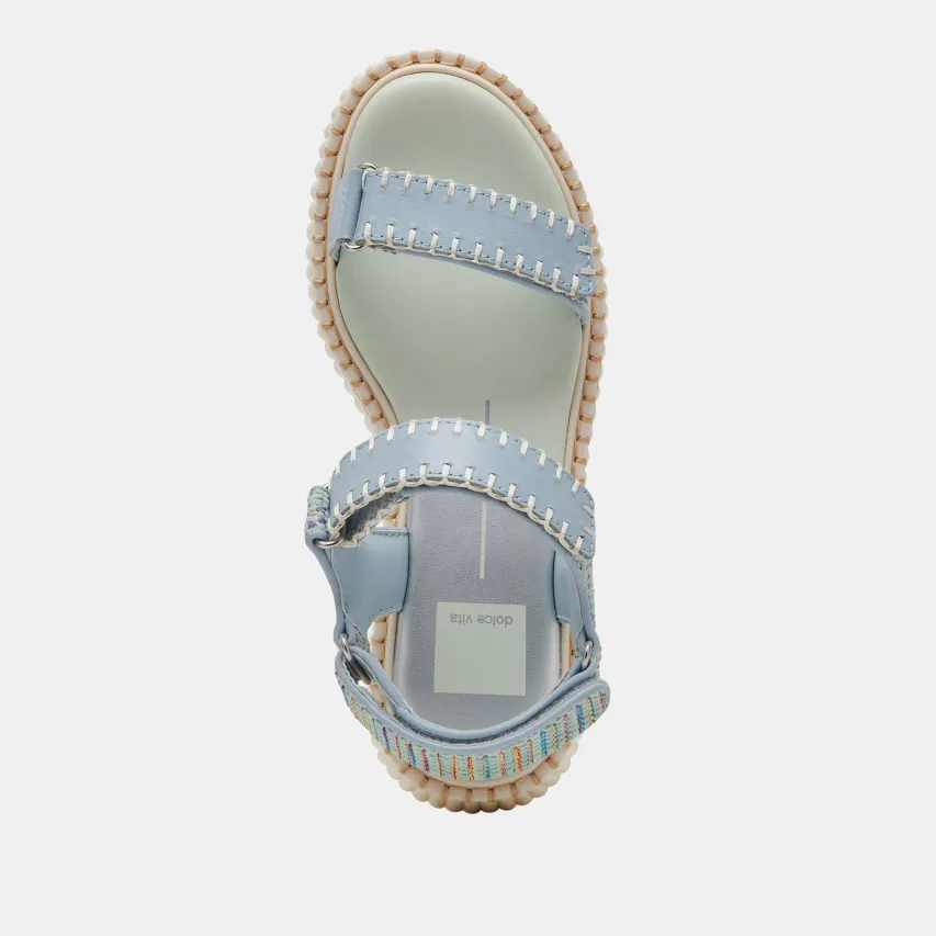 DEBRA SANDALS LIGHT BLUE KNIT^Dolce Vita Clearance