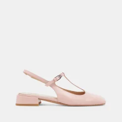 DEIDRA FLATS PINK CRINKLE PATENT LEATHER^Dolce Vita Outlet