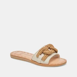 DESA SANDALS IVORY LEATHER^Dolce Vita Outlet