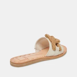 DESA SANDALS IVORY LEATHER^Dolce Vita Outlet
