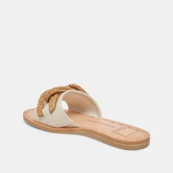DESA SANDALS IVORY LEATHER^Dolce Vita Outlet