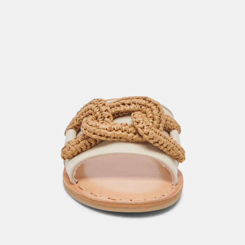 DESA SANDALS IVORY LEATHER^Dolce Vita Outlet