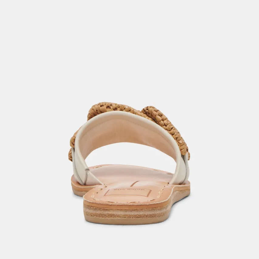 DESA SANDALS IVORY LEATHER^Dolce Vita Outlet