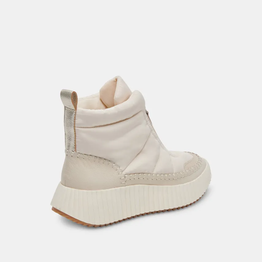 DEVLIN SNEAKERS IVORY NYLON^Dolce Vita Best