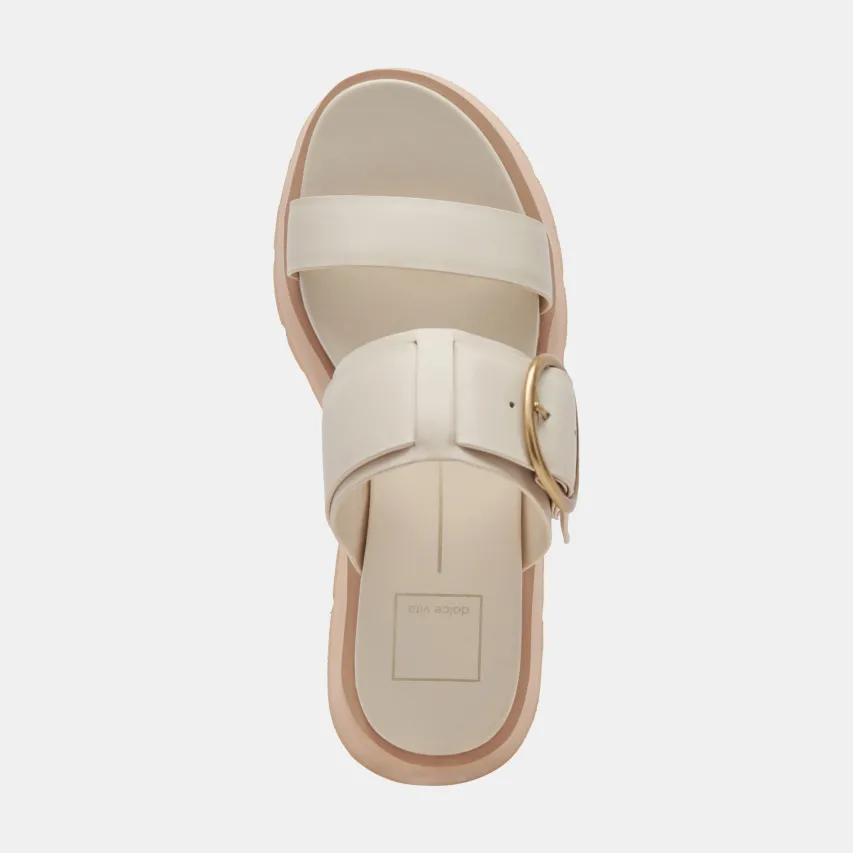 DEX SANDALS IVORY LEATHER^Dolce Vita Clearance