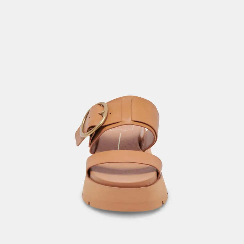 DEX SANDALS TAN LEATHER^Dolce Vita Outlet