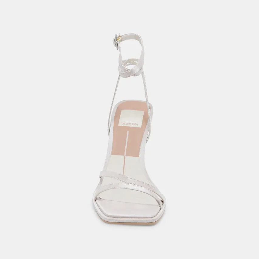 DISERE HEELS OFF WHITE SATIN^Dolce Vita Online