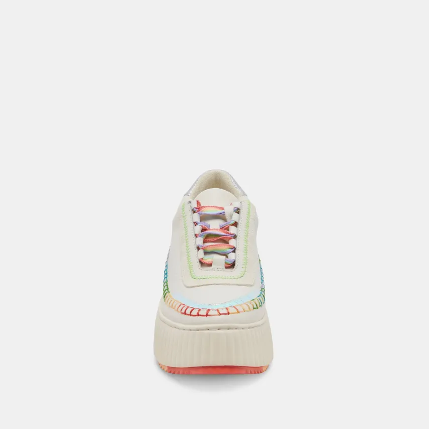DOLEN PRIDE SNEAKERS WHITE MULTI LEATHER^Dolce Vita Sale