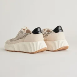 DOLEN SNEAKERS BLACK NATURAL RAFFIA^Dolce Vita Outlet