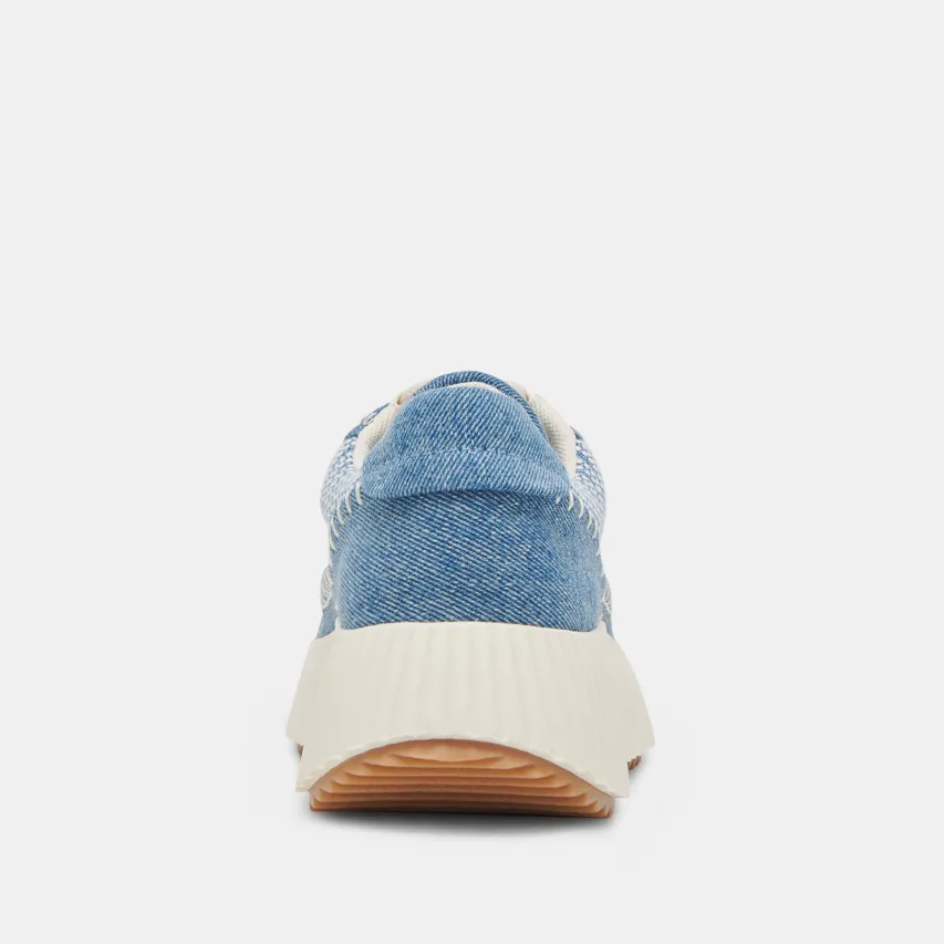 DOLEN SNEAKERS BLUE MULTI DENIM^Dolce Vita Online