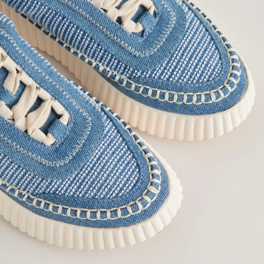 DOLEN SNEAKERS BLUE MULTI DENIM^Dolce Vita Online