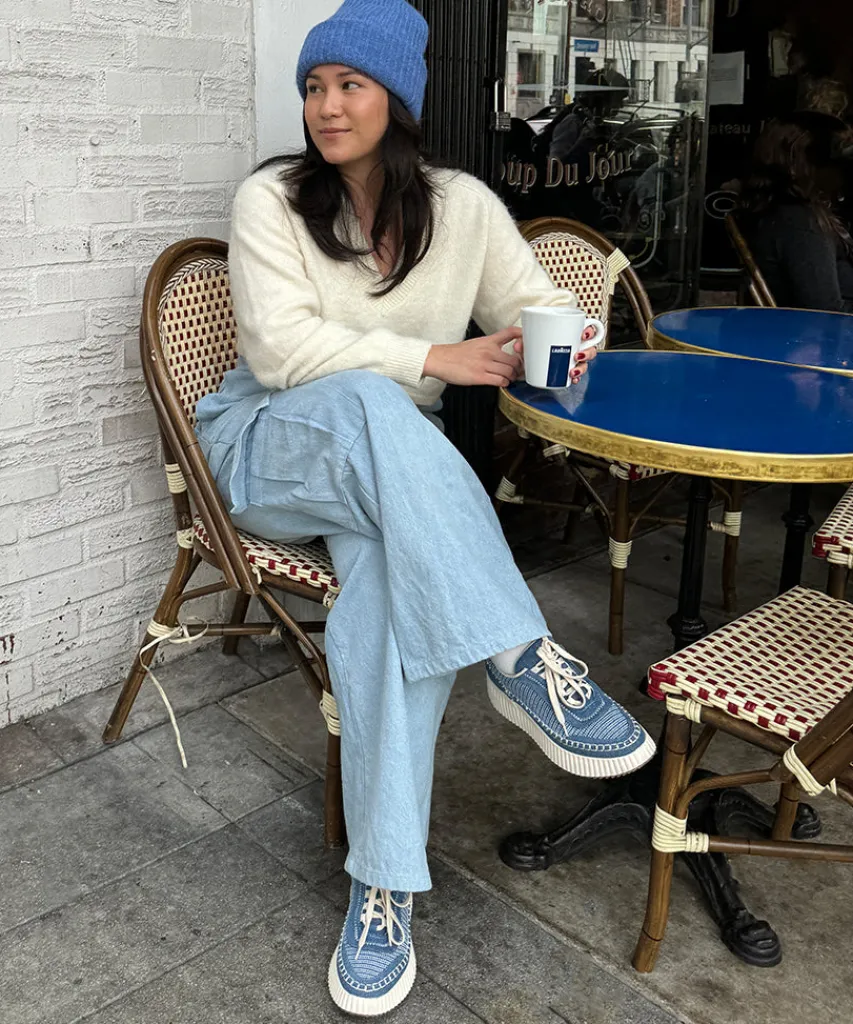 DOLEN SNEAKERS BLUE MULTI DENIM^Dolce Vita Online